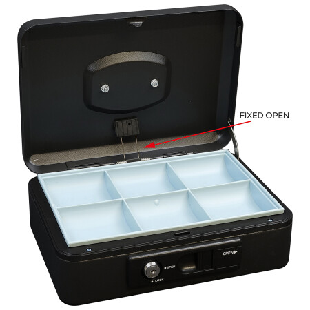 Jeklena blagajna z vzvodom RICHTER LC.250 (mat črna)