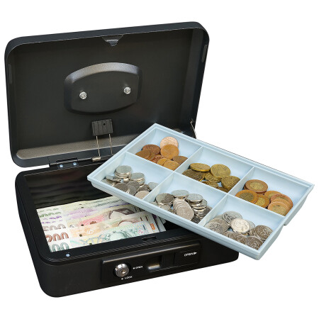 Jeklena blagajna z vzvodom RICHTER LC.250 (mat črna)