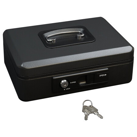 Jeklena blagajna z vzvodom RICHTER LC.250 (mat črna)