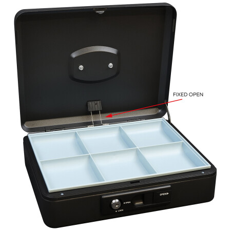 Jeklena blagajna z vzvodom RICHTER LC.300 (mat črna)