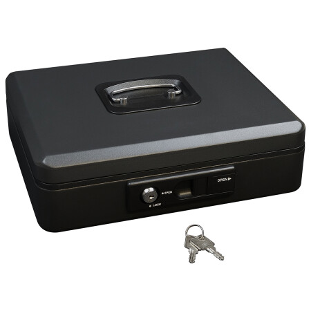 Jeklena blagajna z vzvodom RICHTER LC.300 (mat črna)