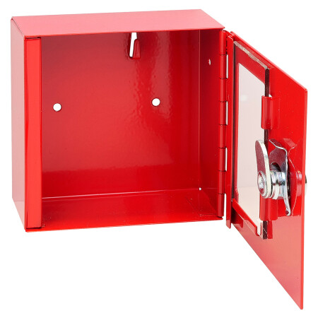 Ognjevarna jeklena omarica s steklom za skupno zapiranje - SU RICHTER TS.1010.G.SU (rdeča)