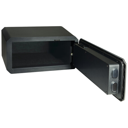 Jeklena varna sefna klop z elektronsko ključavnico za numerično kodo in prstni odtis RICHTER RS.23.DE.FIN