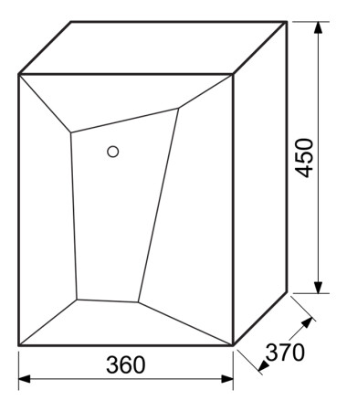 Ognjevarni jekleni sef z elektronsko ključavnico na prstni odtis RICHTER RS.45.DE.FIN.FF