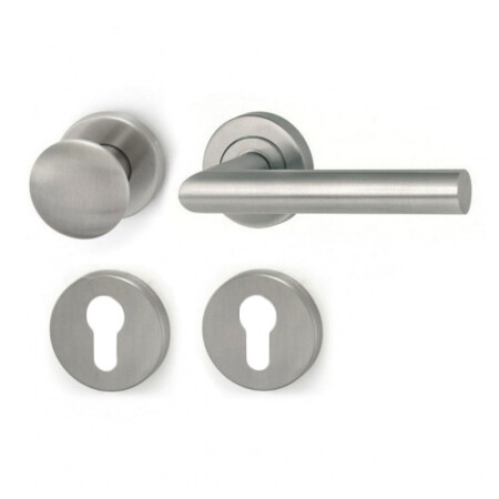 Vratna strojna oprema HOLAR MT 00 s kroglo in rozeto (nerjaveče jeklo)