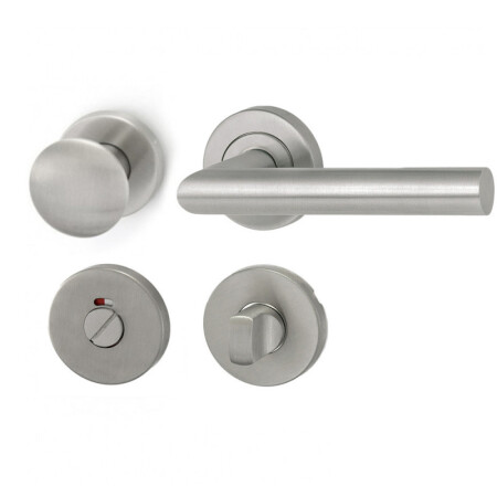 Vratna strojna oprema HOLAR MT 00 s kroglo in rozeto (nerjaveče jeklo)