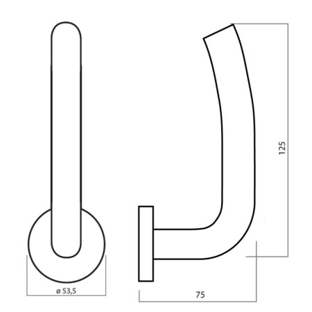Vratna strojna oprema HOLAR MT 03 (nerjaveče jeklo)