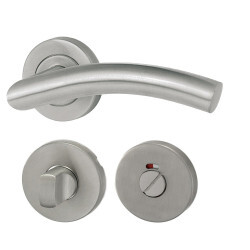 HOLAR vratna strojna oprema z okroglo rozeto MT 05 (nerjaveče jeklo)