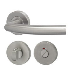 HOLAR vratna strojna oprema z okroglo rozeto MT 06 (nerjaveče jeklo)