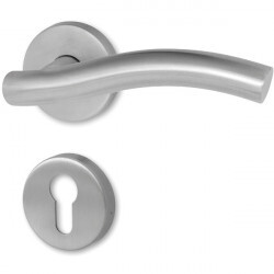 HOLAR vratna strojna oprema z okroglo rozeto MT 10 (nerjaveče jeklo)