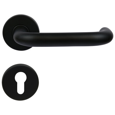 Vratno okovje RICHTER RK.U-FORM (črno)