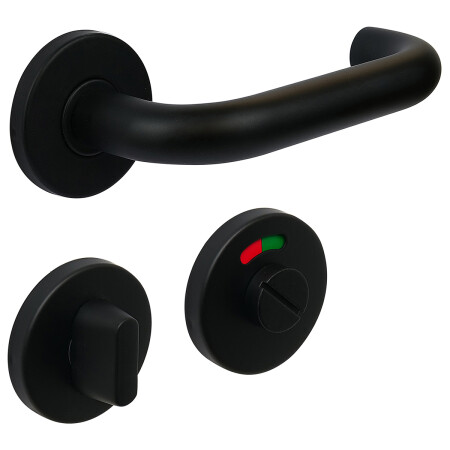 Vratno okovje RICHTER RK.U-FORM (črno)