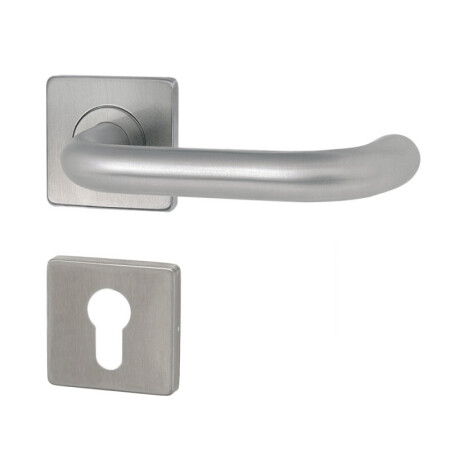 Okovje za vrata HOLAR MT 02 s kvadratno rozeto (nerjaveče jeklo)