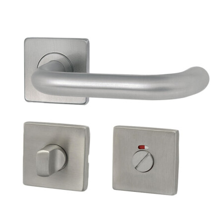 Okovje za vrata HOLAR MT 02 s kvadratno rozeto (nerjaveče jeklo)