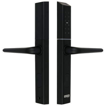 Richter digitalna kljuka za vrata DH.S3B-C.CE (črna)