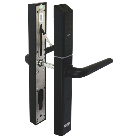 Richter digitalna kljuka za vrata DH.S3B-C.CE (črna)