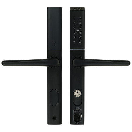 Richter digitalna kljuka za vrata DH.S3B-C.CE (črna)