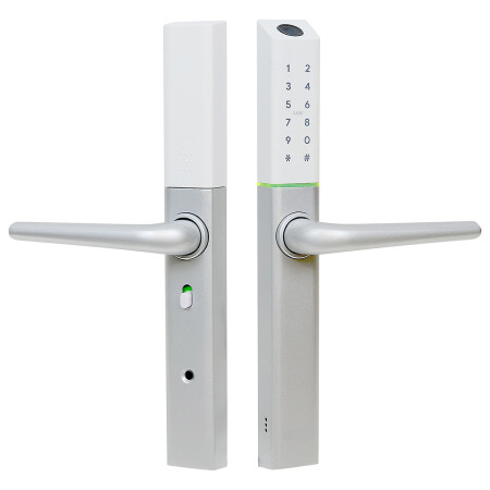 Richter digitalna kljuka za vrata DH.S3B.STR (srebrna)