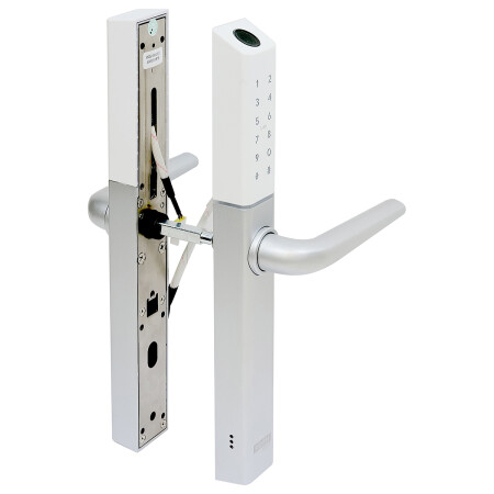 Richter digitalna kljuka za vrata DH.S3B.STR (srebrna)