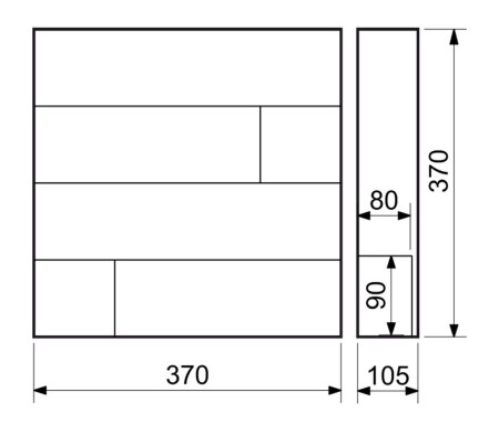 Poštni nabiralnik RICHTER BK.932.AM (mat antracit)