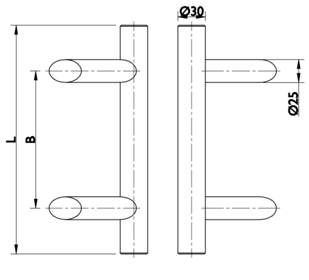 VRATNA KLJUKA TWIN BF 118010 (E) - kotna - par