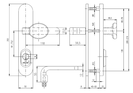 Varnostna oprema ROSTEX BK 807-50 SOLID 3. razred (BAKRENO PODLOGO)